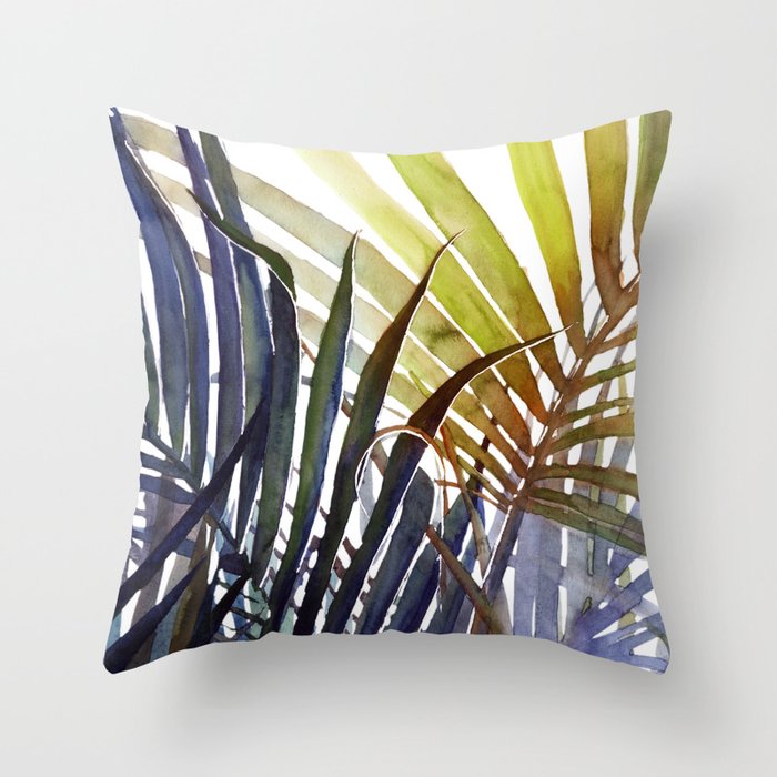 Arecaceae - household jungle #3 Throw Pillow