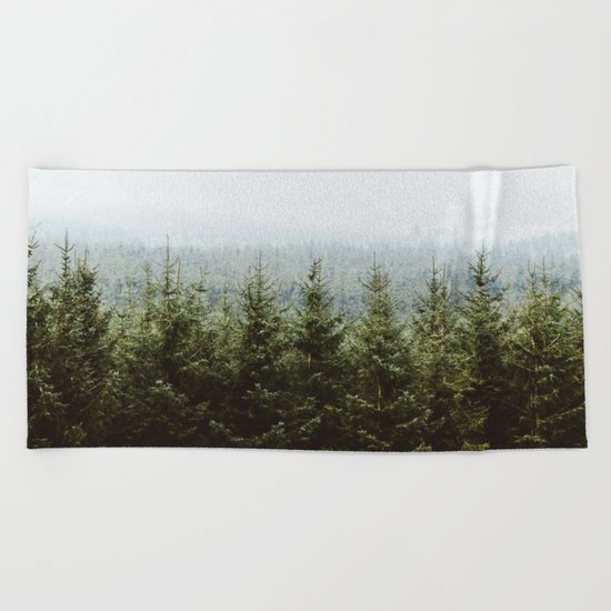Beyond The Pines Beach Towel