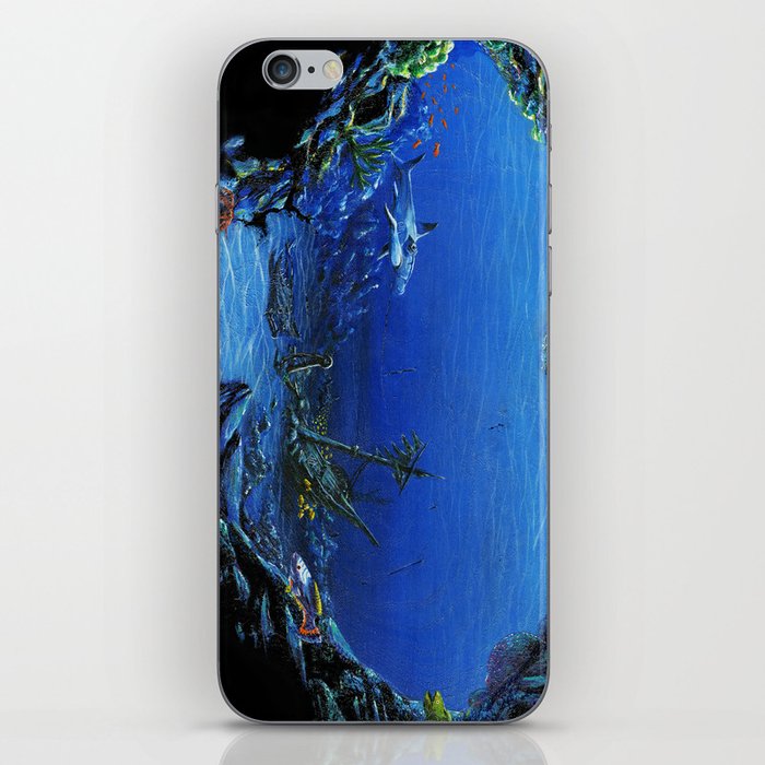 deep sea iPhone Skin