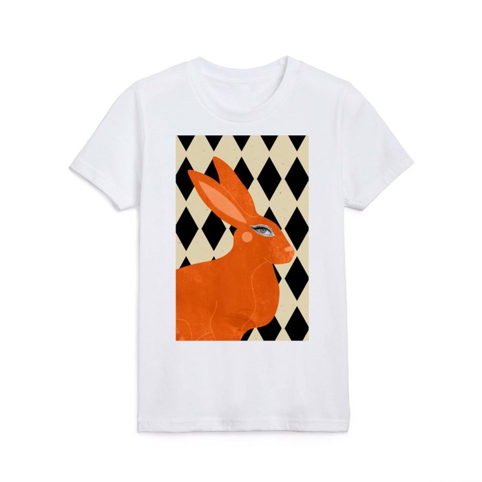 Collage Rabbit Kids T Shirt