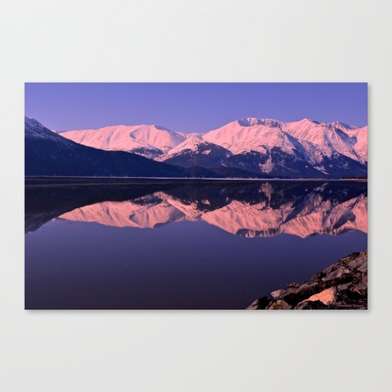 Rose Alpenglow Canvas Print