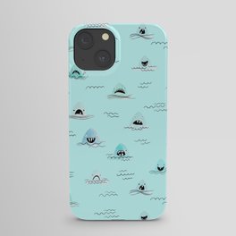 Sharkhead - Shark Pattern iPhone Case