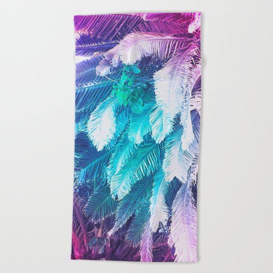 Rainbow Jungle Beach Towel
