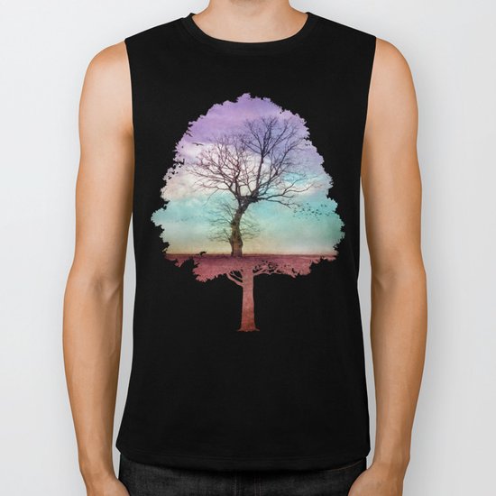 ATMOSPHERIC TREE | Early Morning Biker Tank