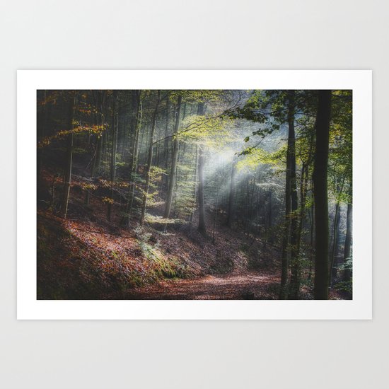 remain in light Art Print
