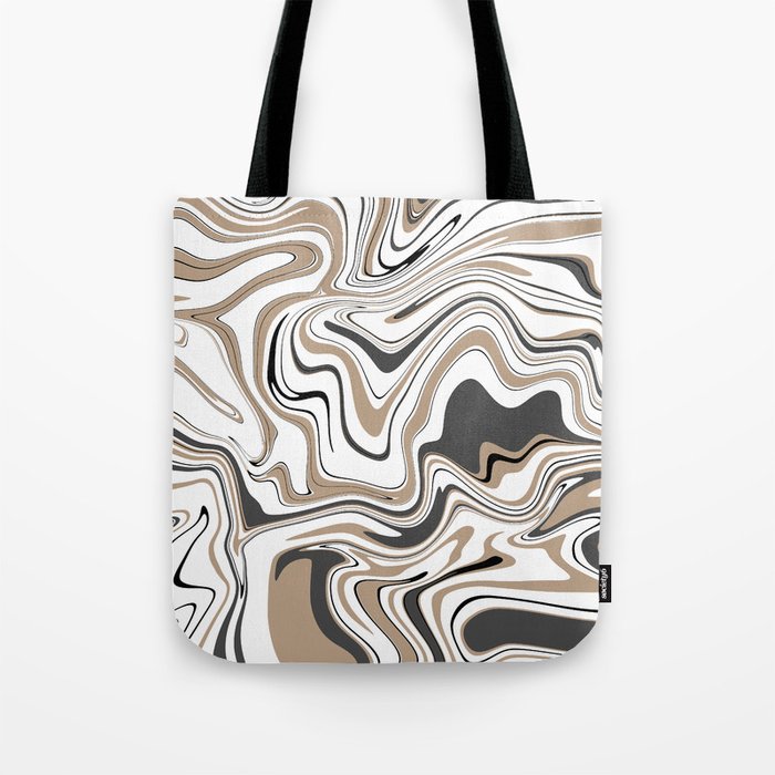 Simple natural balanced marble design Tote Bag