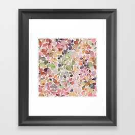 Ninola Leaffy Leaves Framed Art Print