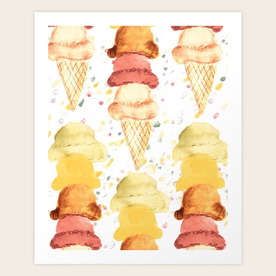 Ice Cream! Art Print