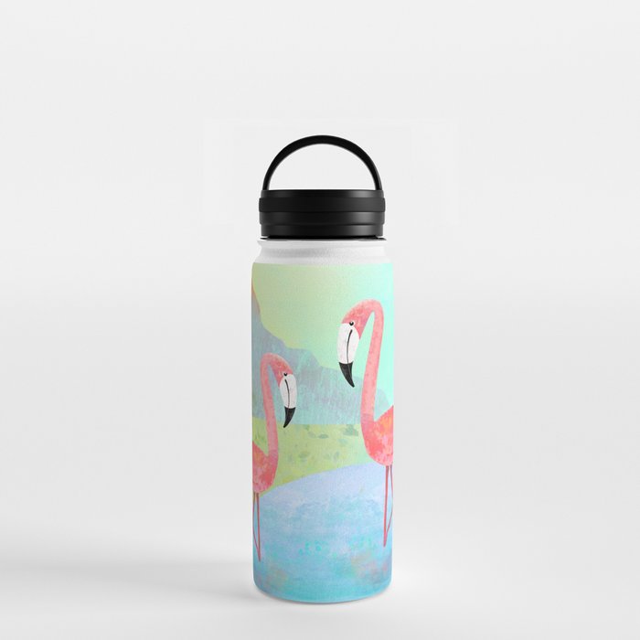 Flamingo Sunset Water Bottle