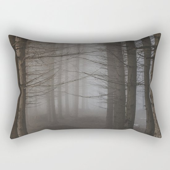 In the still forest Rectangular Pillow