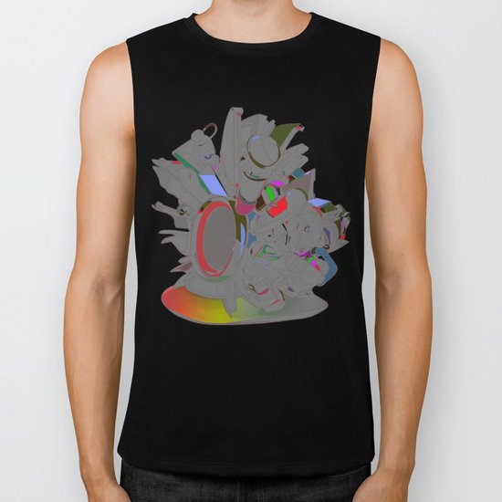 SHE IS PRISM Biker Tank