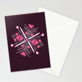 Breast Cancer Survivor Kaleidoscope Art Stationery Cards