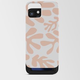 Matisse Seaweed Leaves Peach iPhone Card Case