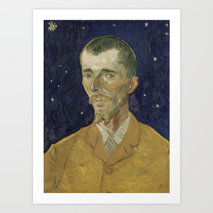 Eugène Boch by Vincent van Gogh Art Print