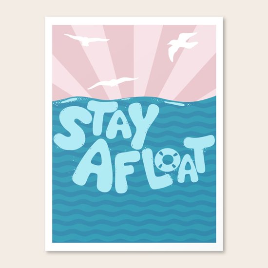 ST\Y AFLOAT Canvas Print