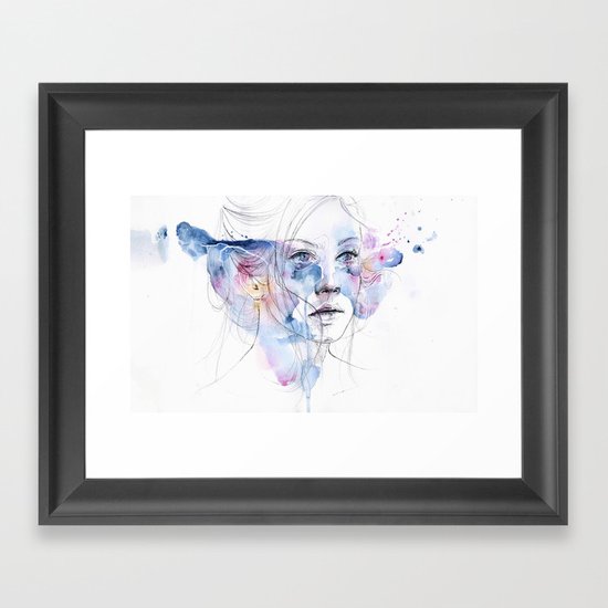 water show Framed Art Print