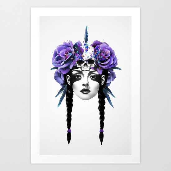 New Way Warrior Art Print