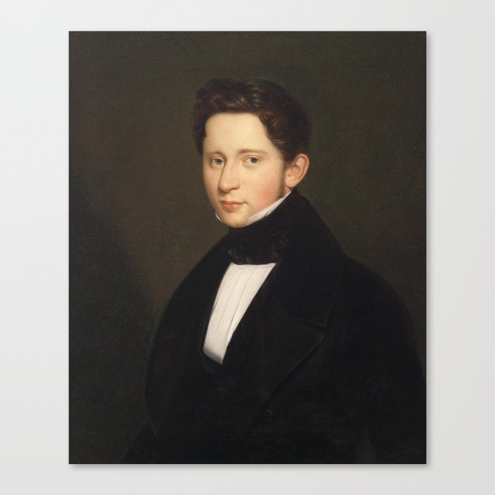 Portrait of a Man Canvas Print