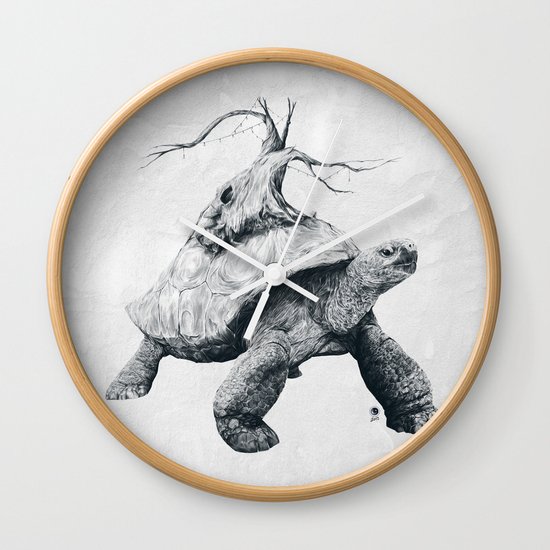 Tortoise Tree Wall Clock