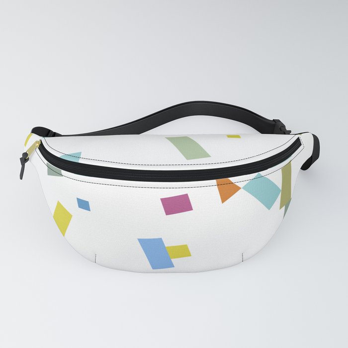 1980s Abstract Geometric Fanny Pack
