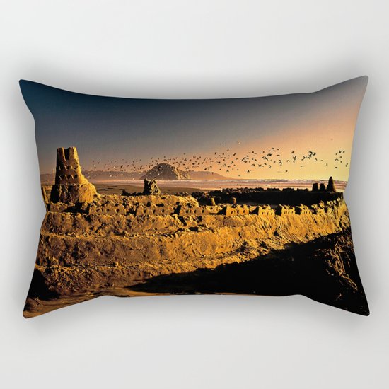 Sand Castle Rectangular Pillow