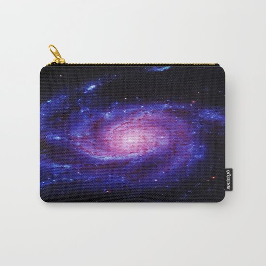 Spiral gAlAxy : Purple Blue Carry-All Pouch