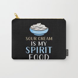 Sour Cream Carry-All Pouch