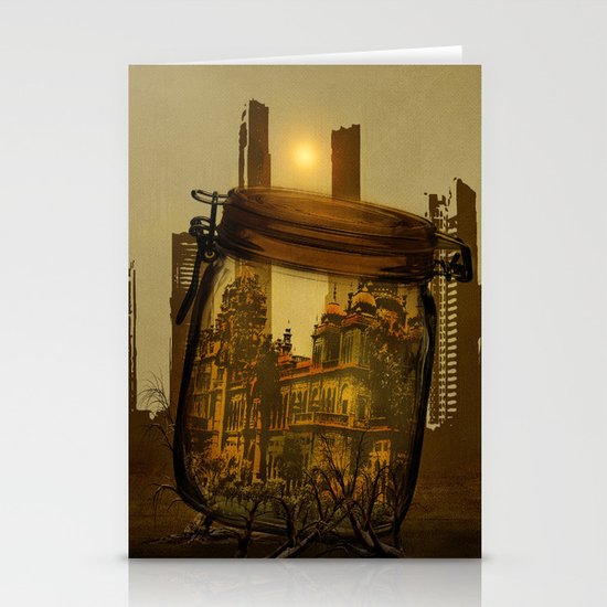 The last vintage city. Stationery Cards