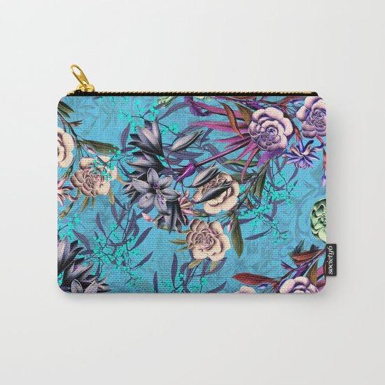 FLORAL PATTERN VII Carry-All Pouch