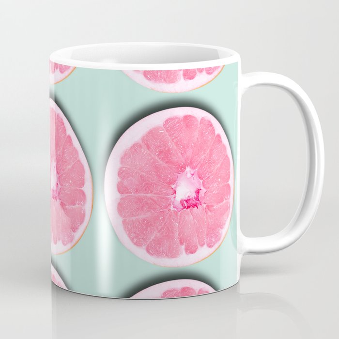 Grapefruit fruit pattern  Coffee Mug