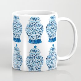 Blue and White Ginger Jars  Coffee Mug