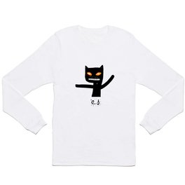 Le chat noir Long Sleeve T Shirt
