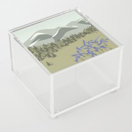 Rawah Wilderness, Colorado Acrylic Box