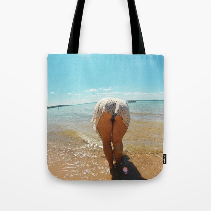 Beach Booty Tote Bag