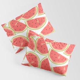 Juicy Watermelon Slices Pillow Sham