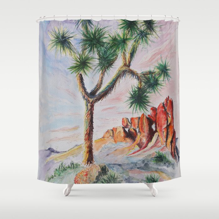 Joshua Tree Dream Shower Curtain