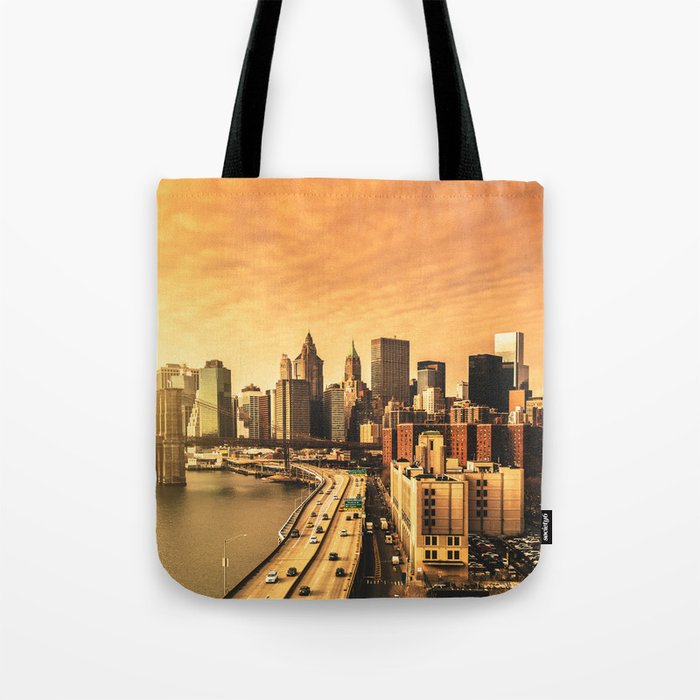 nyc skyline Tote Bag