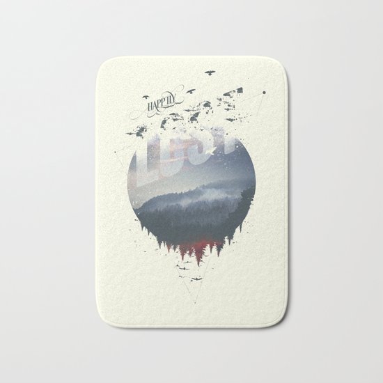 Happily lost Bath Mat