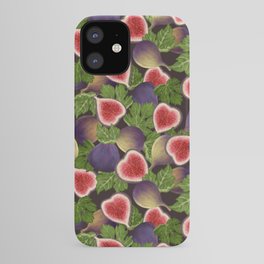 Juicy tropical figs iPhone Case