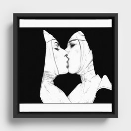 asc 215 - Le premier baiser Framed Canvas