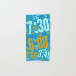 Pace run , number 023 Hand & Bath Towel