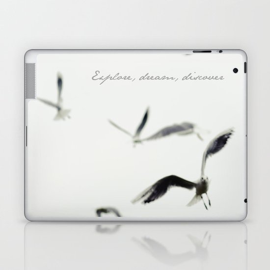 Explore, dream, discover Laptop & iPad Skin