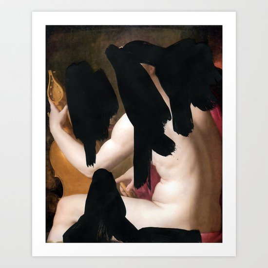 Brutalized Old Master Art Print