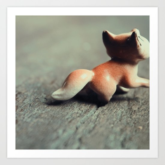 Fox Tail Art Print