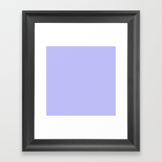 Bluish Purplish Framed Art Print
