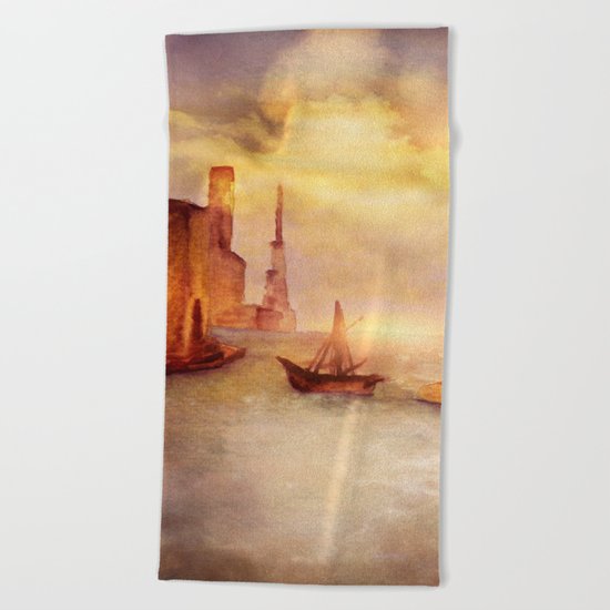 Sun City Beach Towel