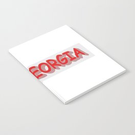 "#iLoveGEORGIA " Cute Design. Buy Now Notebook