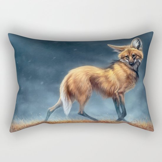 Watchful Rectangular Pillow