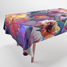 Flower Kaleidoscope Tablecloth
