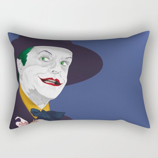 Joker Nicholson Rectangular Pillow